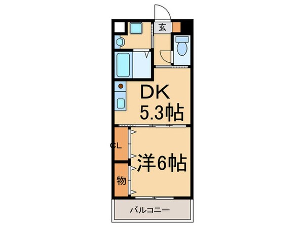 Ｐａｒｋ　Ｃｏｕｒｔ東須磨の物件間取画像